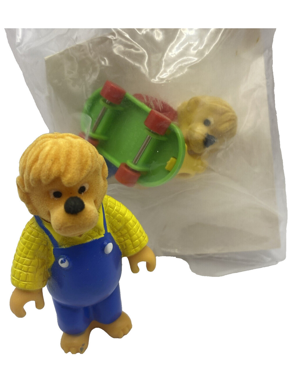 1987 Berenstain Bears Brother Bear McDonalds Happy Meal Toy MIP